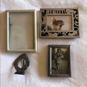 Silver picture frames